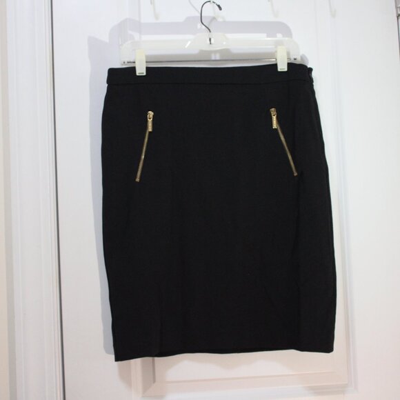 Michael Kors Black Pencil Skirt, sz 10 - Picture 1 of 5